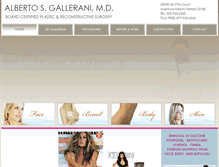 Tablet Screenshot of drgallerani.com